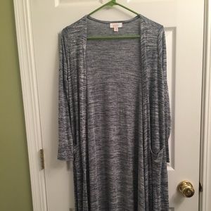 Bnwt blue and white heathered Sarah